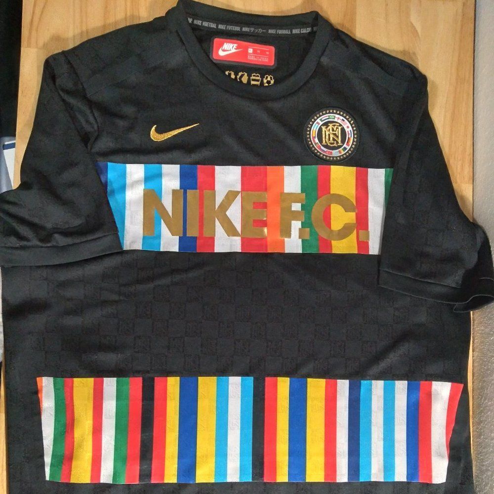Nike F.C. Football Futbol Soccer Jersey